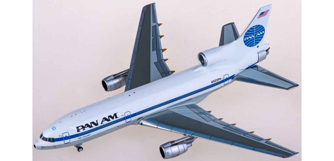 1:400 NG Models NG35021 Pan Am Lockheed L-1011-500 N503PA Aircraft Model+Free Tractor