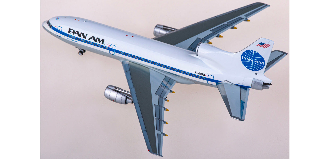 1:400 NG Models NG35021 Pan Am Lockheed L-1011-500 N503PA Aircraft Model+Free Tractor