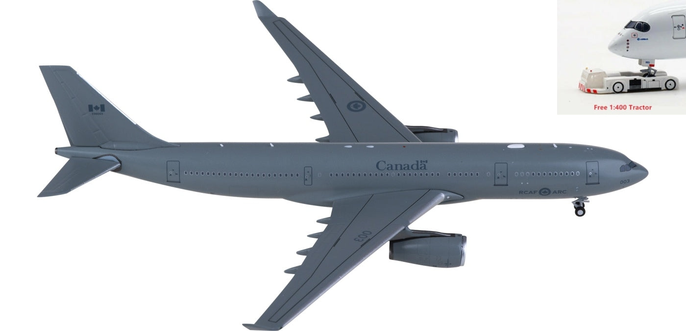 1:400 NG Models NG61068 RCAF Airbus A330-200 CC-330 Husky 330003 Aircraft Model+Free Tractor