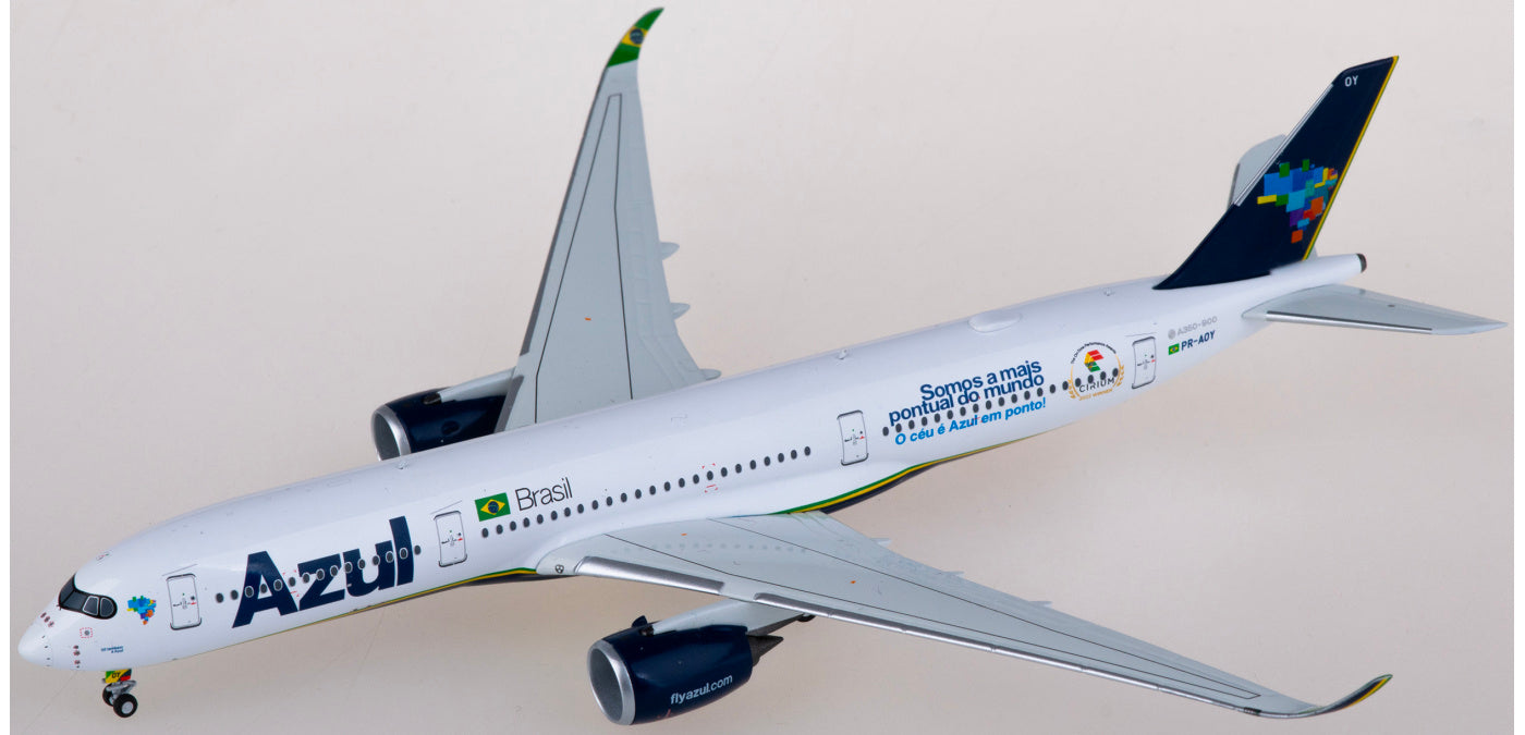 1:400 NG Models NG39050 Azul Airbus A350-900 PR-AOY Aircraft Model+Free Tractor