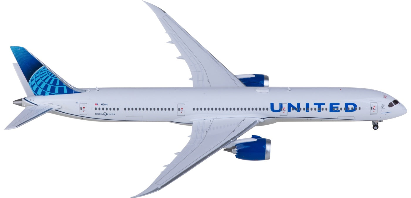 1:400 Geminijets  GJUAL2229 United Airlines Boeing 787-10 N13014 Aircraft Model+Free Tractor