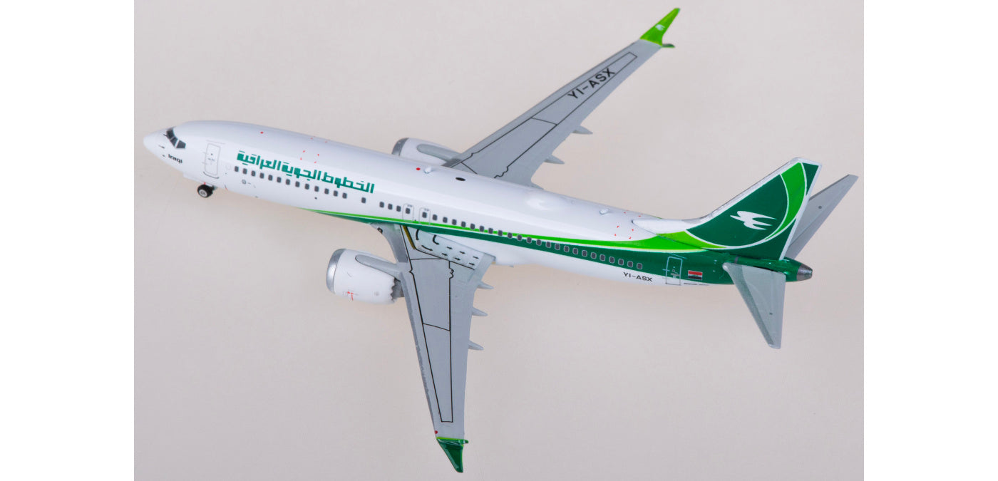 1:400 Phoenix PH11865 Iraqi Airways Boeing 737 MAX 8 YI-ASX Aircraft Model+Free Tractor