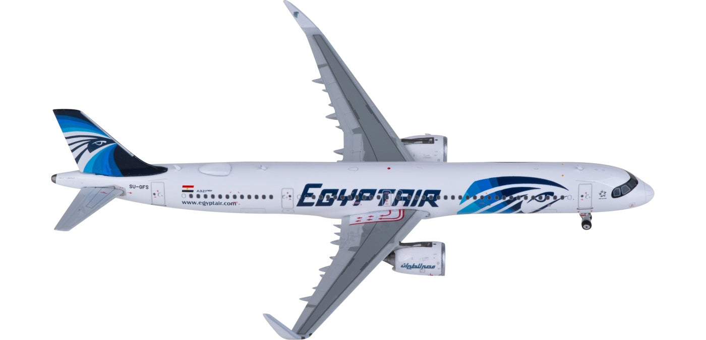 1:400 Phoenix PH11857 EgyptAir Airbus A321 SU-GFS Aircraft Model+Free Tractor