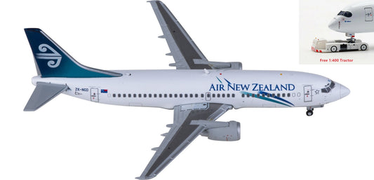 1:400 JC Wings XX4971 Air New Zealand Boeing 737-300 ZK-NGD Aircraft Model+Free Tractor