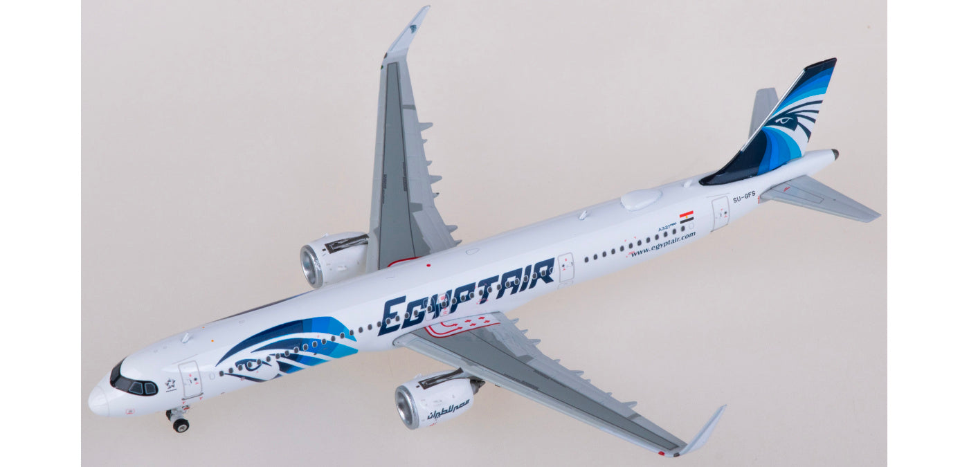 1:400 Phoenix PH11857 EgyptAir Airbus A321 SU-GFS Aircraft Model+Free Tractor