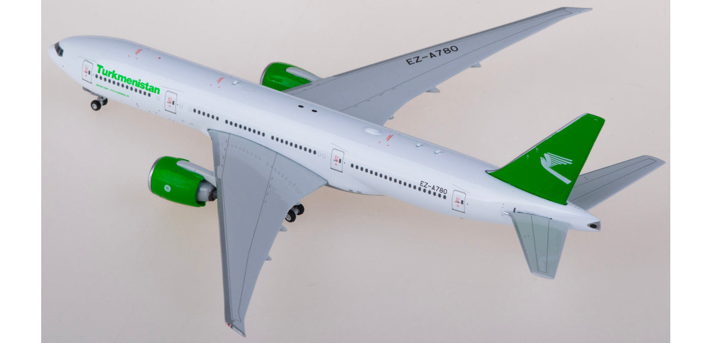 1:400 Phoenix PH11878 Turkmenistan Airlines Boeing 777-200LR EZ-A780 Aircraft Model+Free Tractor