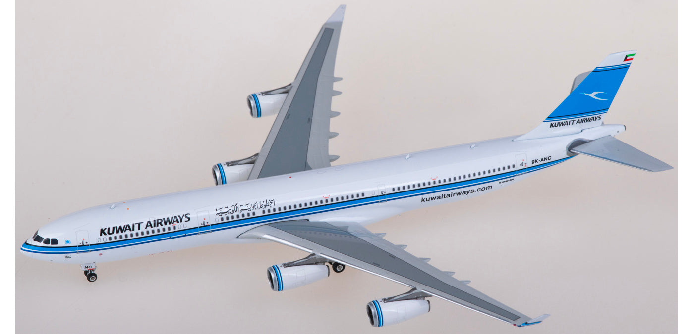 1:400 Phoenix PH11864 Kuwait Airways Airbus A340-300 9K-ANC Aircraft Model+Free Tractor