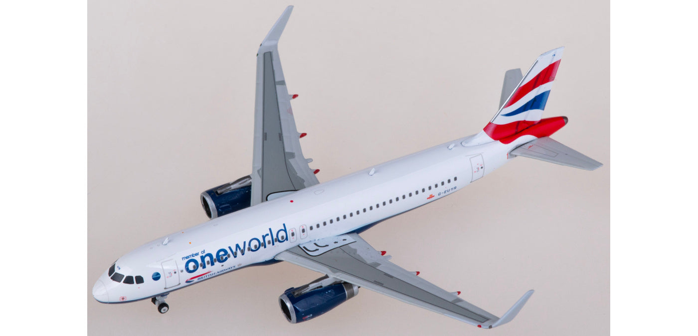 1:400 Phoenix PH04576 British Airways Airbus A320 G-EUYR Aircraft Model+Free Tractor