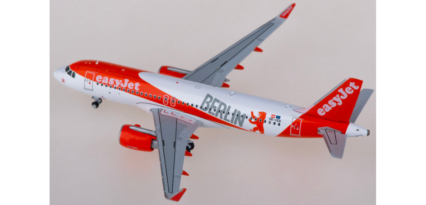 1:400 JC Wings EW4320005 easyJet Airbus A320 OE-IZQ Aircraft Model+Free Tractor