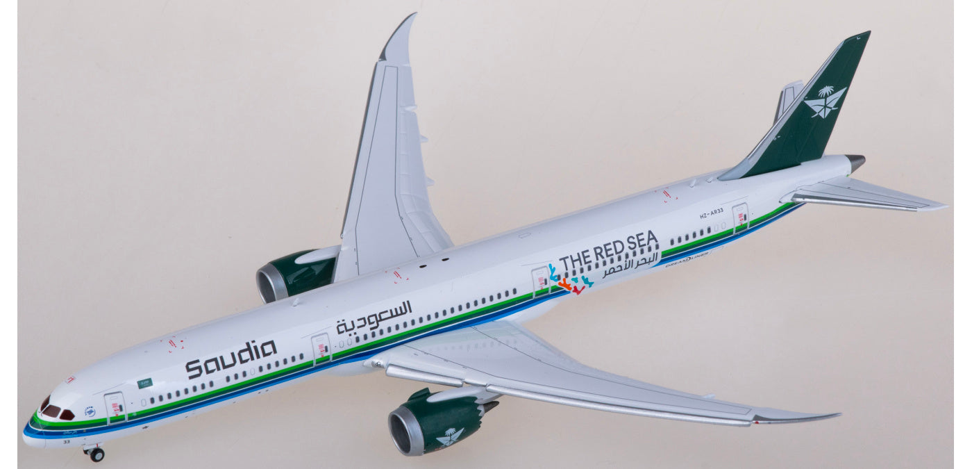 1:400 JC Wings XX40197 Saudia Boeing 787-10 Dreamliner HZ-AR33 Aircraft Model+Free Tractor