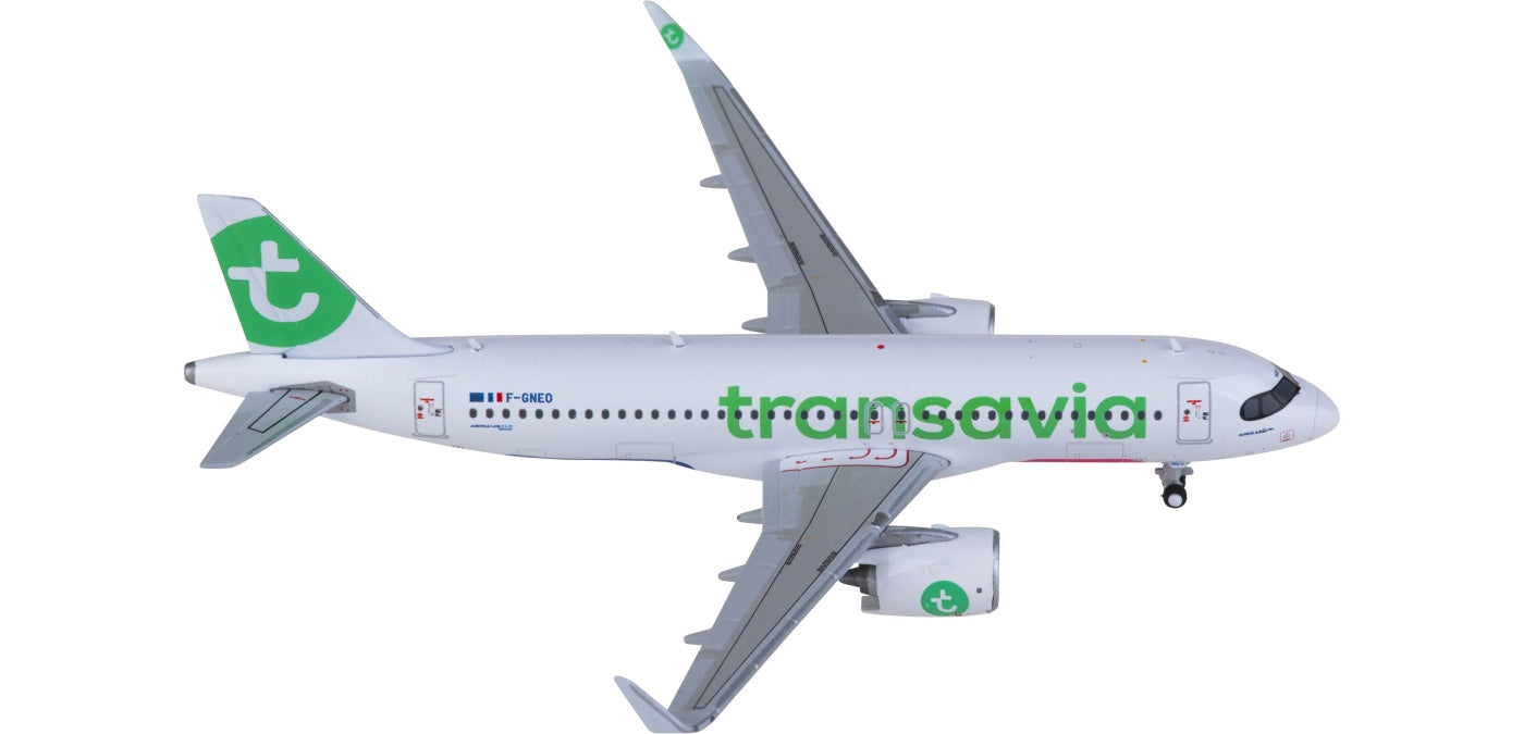 1:400 Geminijets  GJTRA2249 Transavia  Airbus A320neo F-GNEO Aircraft Model+Free Tractor