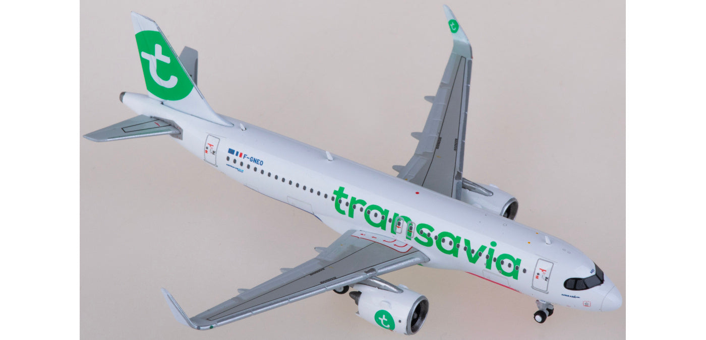 1:400 Geminijets  GJTRA2249 Transavia  Airbus A320neo F-GNEO Aircraft Model+Free Tractor