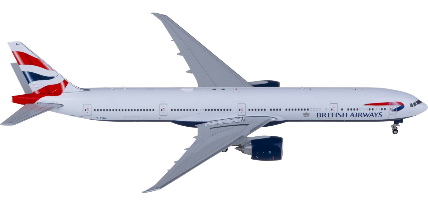 1:400 Geminijets GJBAW2118 British Airways Boeing 777-300ER G-STBH Aircraft Model+Free Tractor