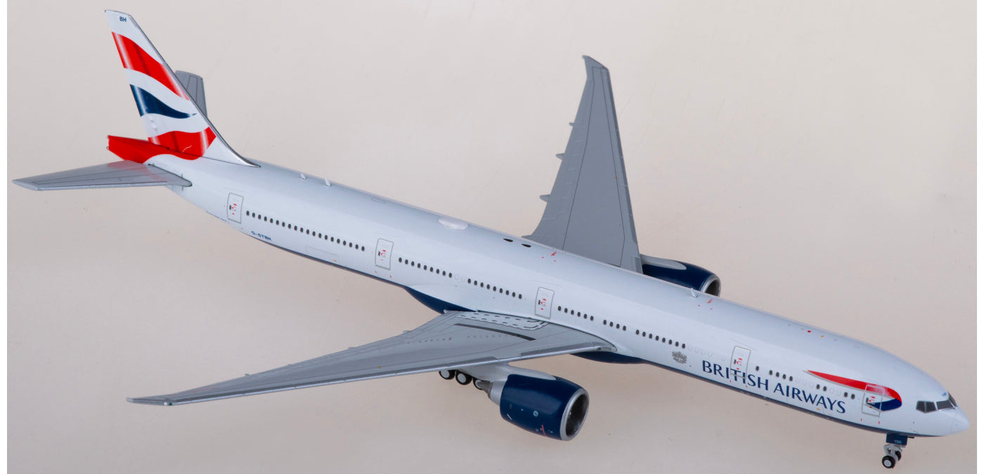 1:400 Geminijets GJBAW2118 British Airways Boeing 777-300ER G-STBH Aircraft Model+Free Tractor