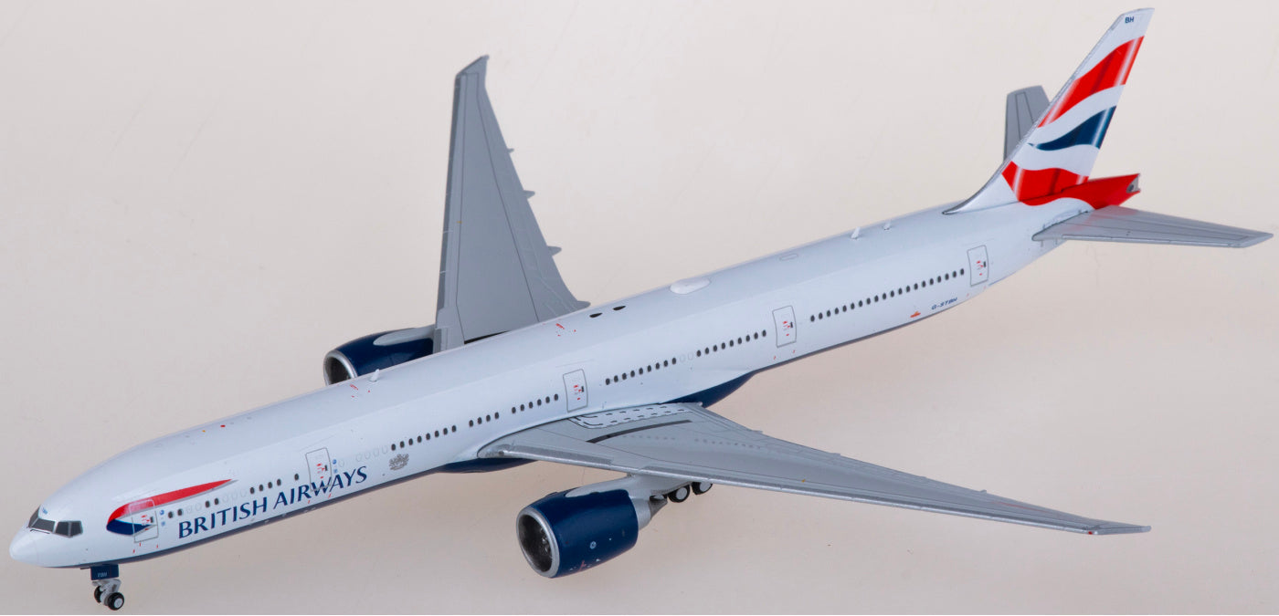 1:400 Geminijets GJBAW2118 British Airways Boeing 777-300ER G-STBH Aircraft Model+Free Tractor