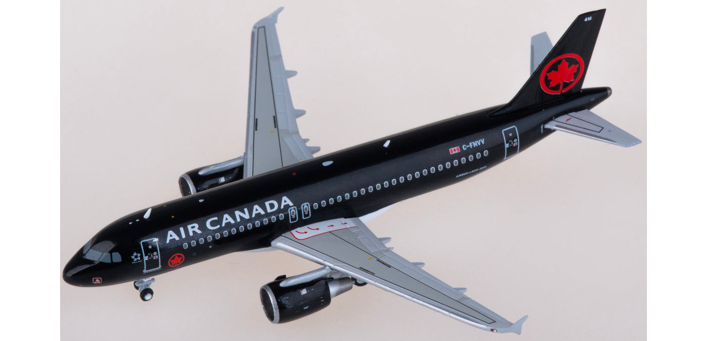 1:400 Geminijets GJACA2255 Air Canada Airbus A320 C-FNVV Aircraft Model+Free Tractor