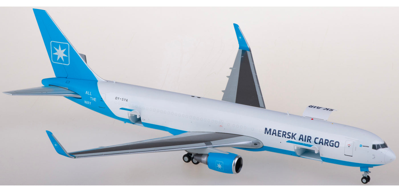 1:200 JC Wings LH2430C Maersk Air Cargo Boeing 767-300ER OY-SYA Aircraft Model