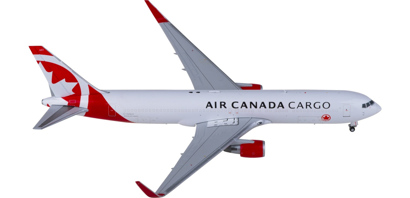 1:400 JC Wings XX40177 Air Canada Cargo Boeing 767-300ER C-GHLV Aircraft Model+Free Tractor