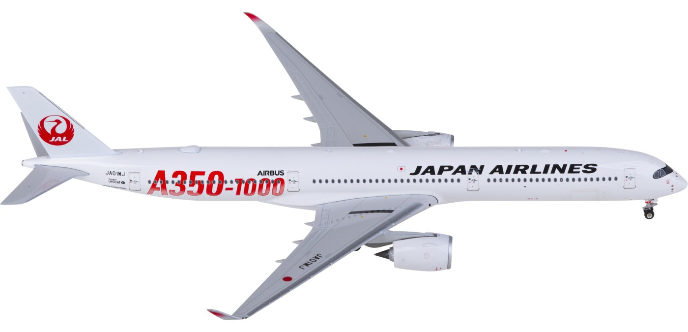 1:400 Phoenix PH04580 Japan Airlines Airbus A350-1000 JA01WJ Aircraft Model+Free Tractor