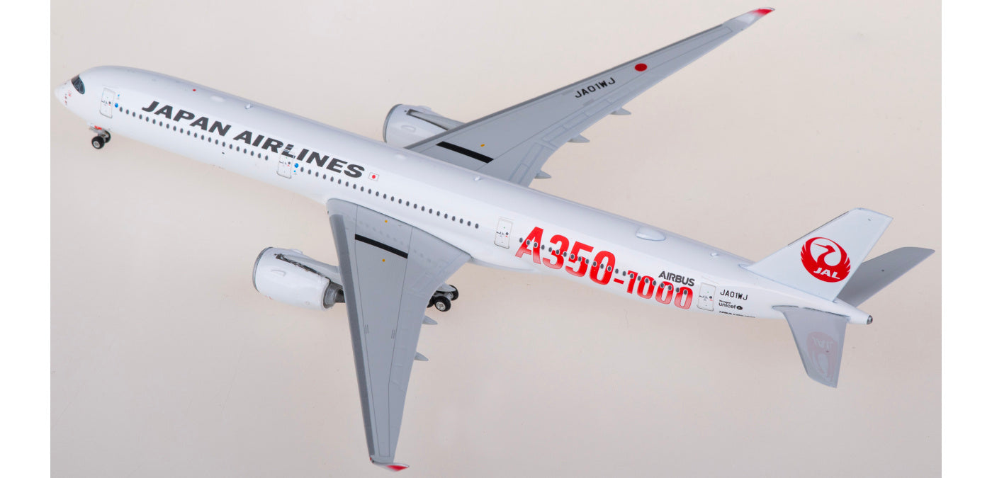 1:400 Phoenix PH04580 Japan Airlines Airbus A350-1000 JA01WJ Aircraft Model+Free Tractor