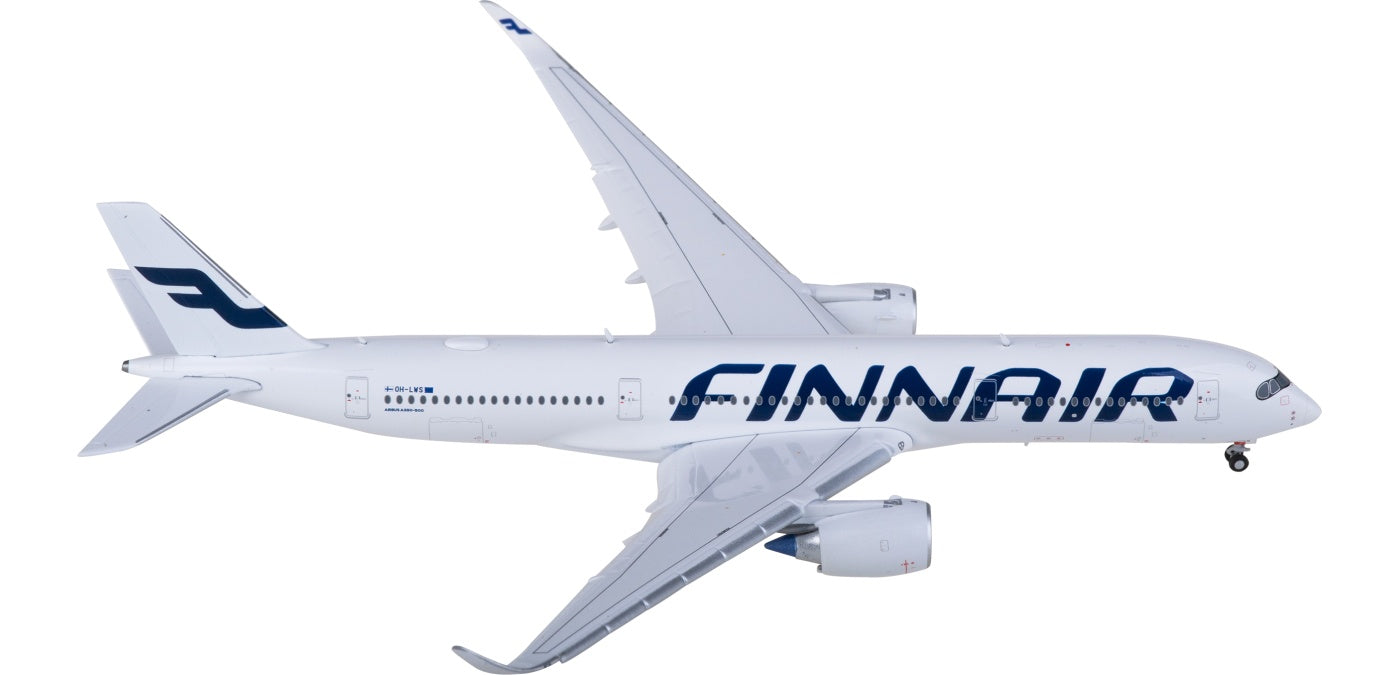1:400 JC Wings XX40174A Finnair Airbus A350-900XWB OH-LWS "Flaps Down"Aircraft Model+Free Tractor
