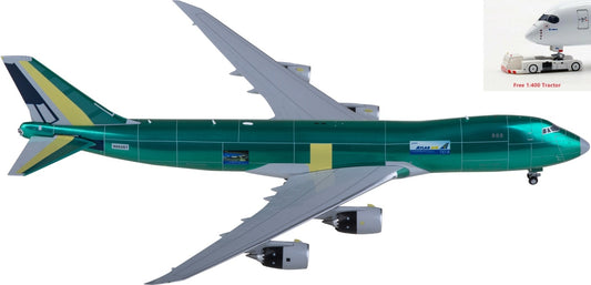 1:400 JC Wings XX40140 Atlas Air Boeing 747-8F N863GT "THE LAST QUEEN' Aircraft Model+Free Tractor