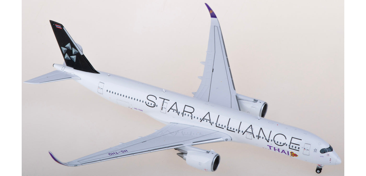 1:400 JC Wings XX40201 Thai Airways Airbus A350-900 HS-THQ  Aircraft Model+Free Tractor