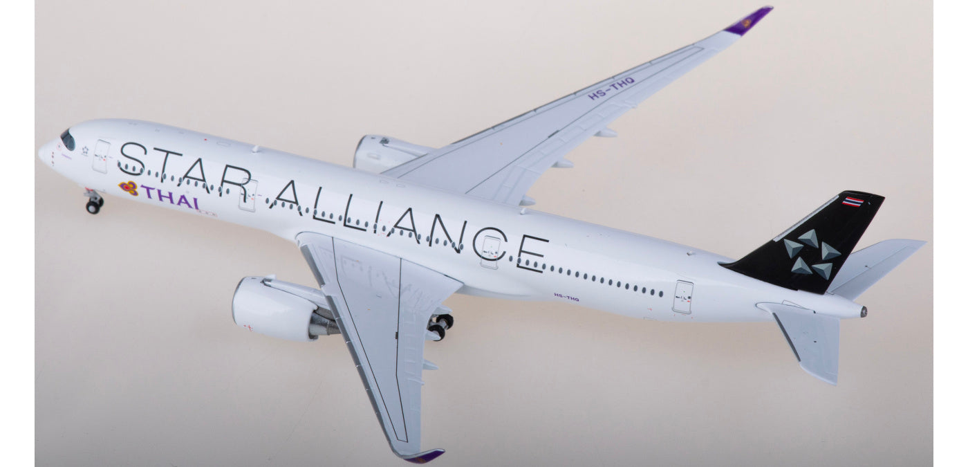 1:400 JC Wings XX40201 Thai Airways Airbus A350-900 HS-THQ  Aircraft Model+Free Tractor
