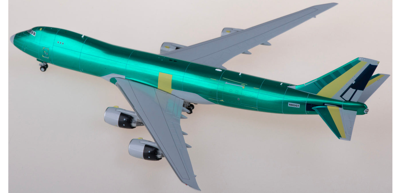 1:400 JC Wings XX40140 Atlas Air Boeing 747-8F N863GT "THE LAST QUEEN' Aircraft Model+Free Tractor