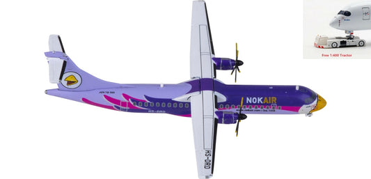 1:400 JC Wings LH4257 Nok Air ATR-72-500 HS-DRD Aircraft Model+Free Tractor