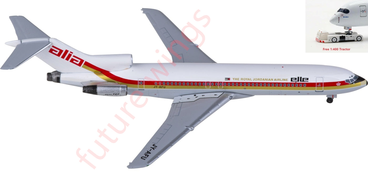 1:400 AeroClassics AC411321 US Postal Service Boeing 727-200 N310NE Aircraft Model+Free Tractor