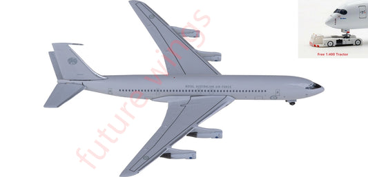 1:400 AeroClassics AC411308 RAAF Boeing 707-300 A20-261 Aircraft Model+Free Tractor