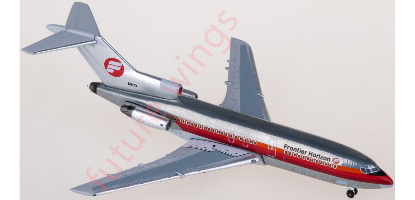 1:400 AeroClassics AC411262 Frontier Airlines Boeing 727-100 N1973 Aircraft Model+Free Tractor