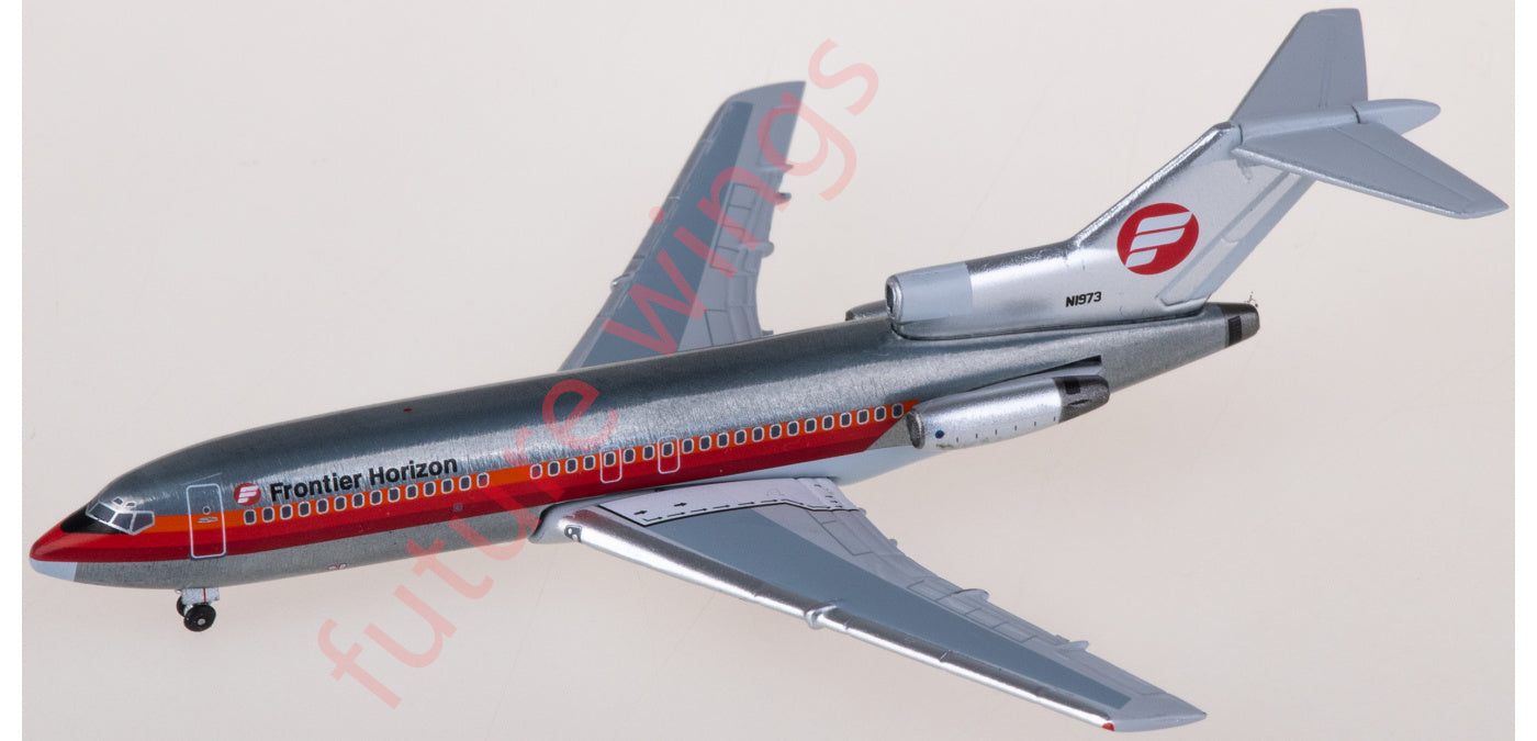 1:400 AeroClassics AC411262 Frontier Airlines Boeing 727-100 N1973 Aircraft Model+Free Tractor