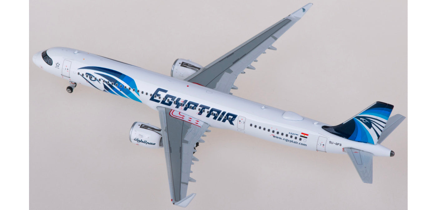 1:400 Phoenix PH11881 EgyptAir Airbus A321neo SU-GFS Aircraft Model+Free Tractor