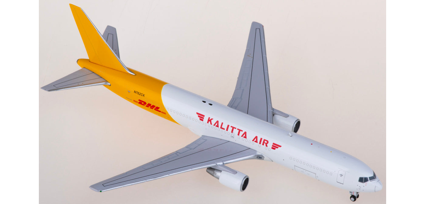 1:400 JC Wings XX4246 Kalitta Air Boeing 767-300ER N762CK Aircraft Model+Free Tractor