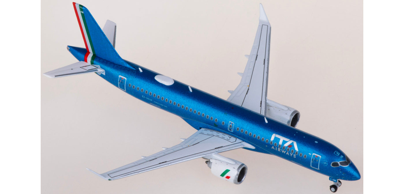 1:400 JC Wings XX40199 ITA Airways Airbus A220-300 EI-HHM  Aircraft Model+Free Tractor