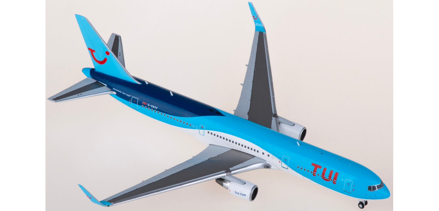 1:400 JC Wings H4372 TUI Airways Boeing 767-300ER G-OBYF Aircraft Model+Free Tractor