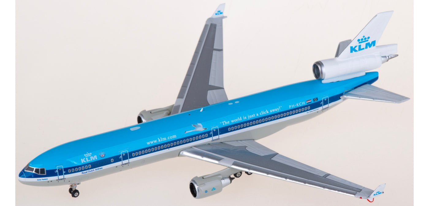 1:400 Phoenix PH11903 KLM McDonnell Douglas MD-11 PH-KCH Aircraft Model+Free Tractor