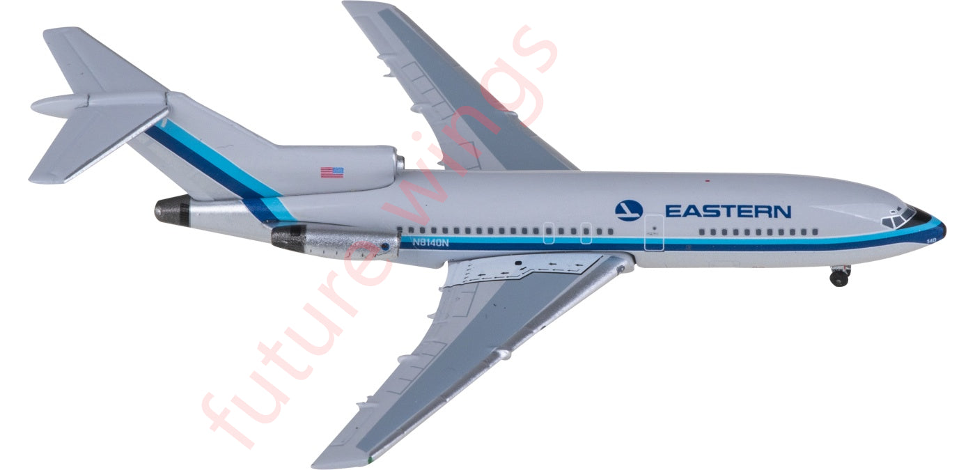 1:400 AeroClassics AC411318 Eastern Airlines Boeing 727-100 N8140N Aircraft Model+Free Tractor