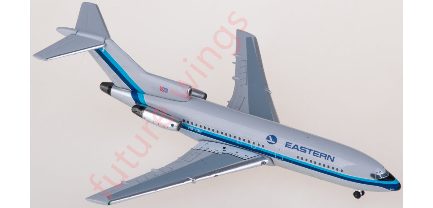 1:400 AeroClassics AC411318 Eastern Airlines Boeing 727-100 N8140N Aircraft Model+Free Tractor