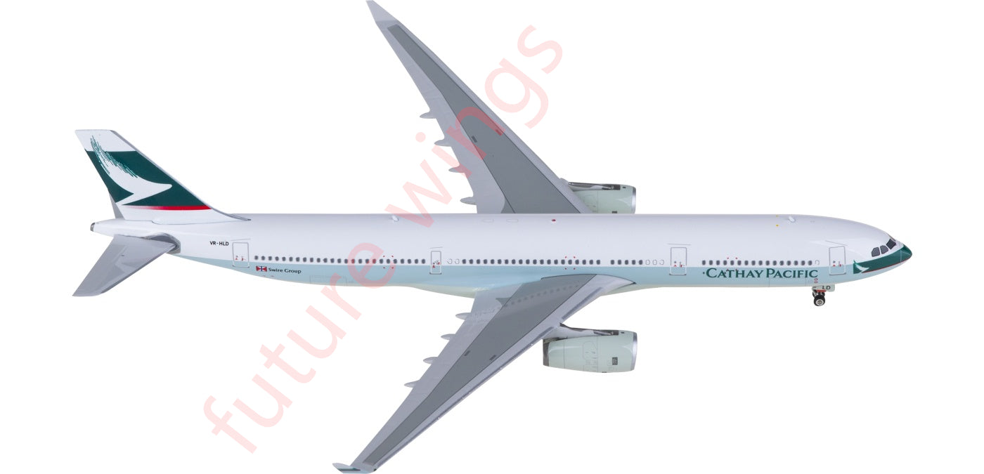 1:400 Phoenix PH04595 Cathay Pacific Airbus A330-300 VR-HLD Aircraft Model+Free Tractor