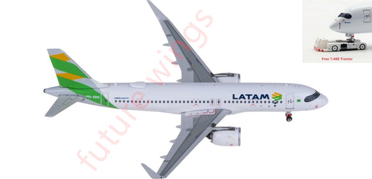 1:400 Phoenix PH11916 LATAM Airbus A320neo PR-XBG Aircraft Model+Free Tractor