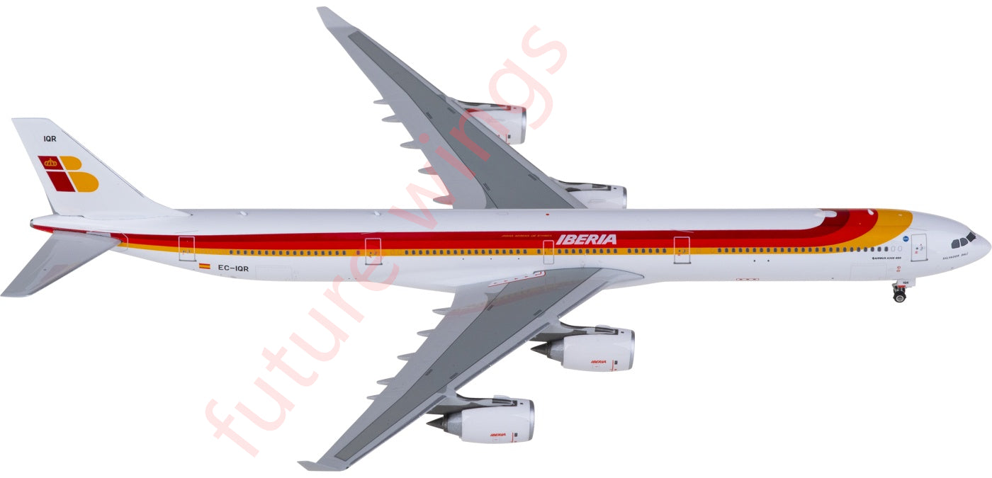 1:400 Phoenix PH11919 Iberia Airbus A340-600 EC-IQR Aircraft Model+Free Tractor