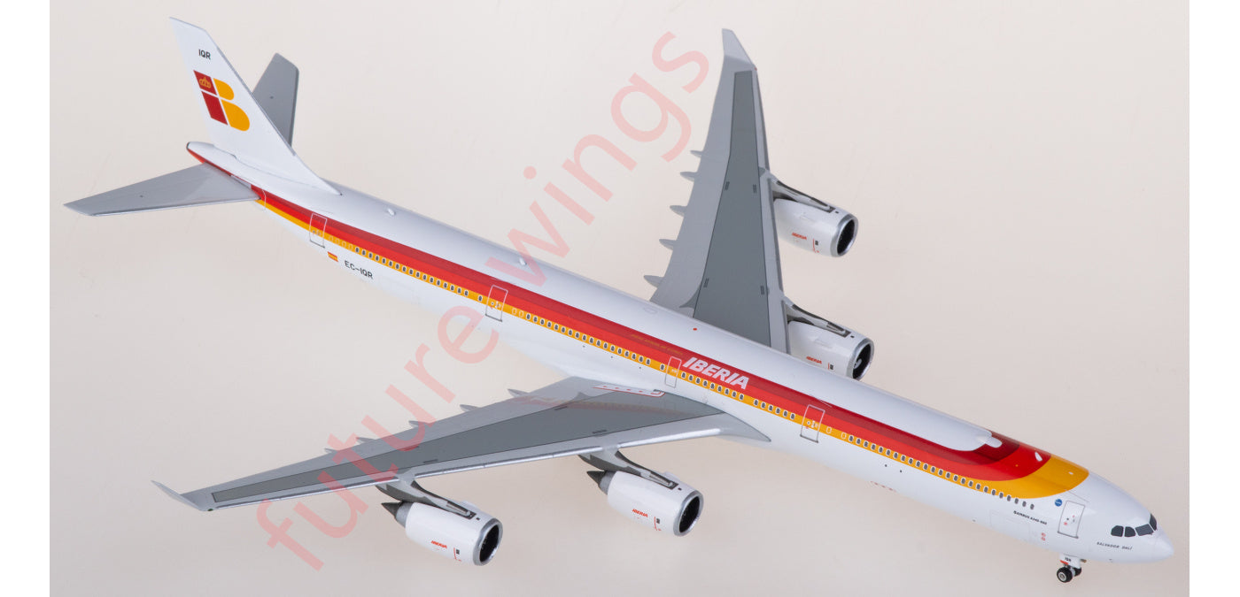 1:400 Phoenix PH11919 Iberia Airbus A340-600 EC-IQR Aircraft Model+Free Tractor