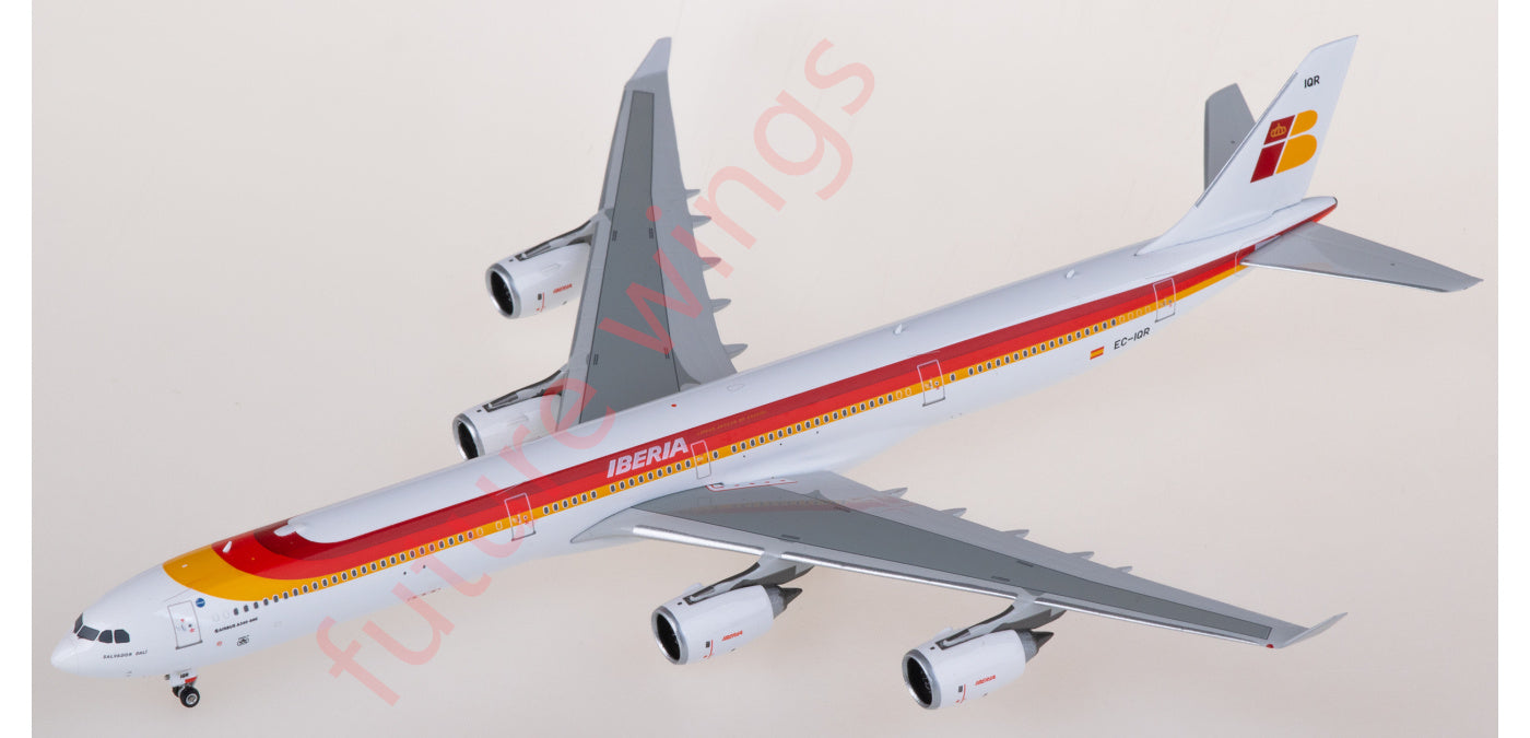 1:400 Phoenix PH11919 Iberia Airbus A340-600 EC-IQR Aircraft Model+Free Tractor