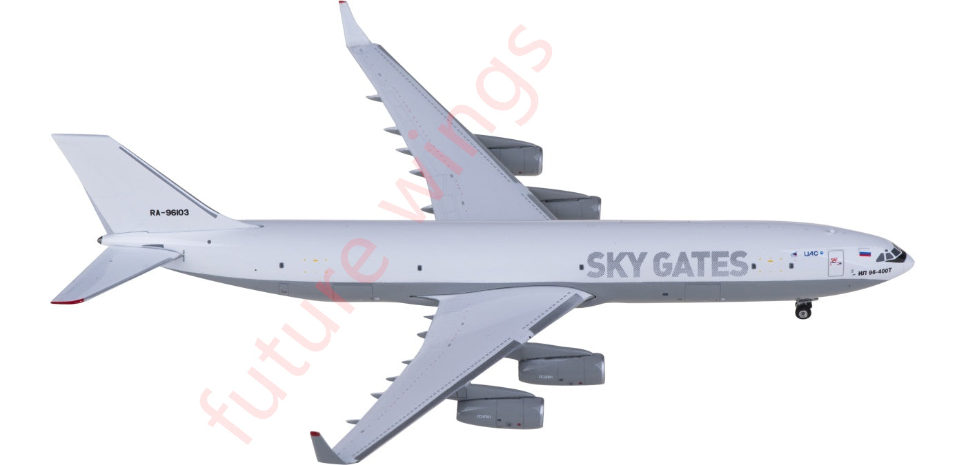 1:400 Phoenix PH11936 Sky Gates Ilyushin IL-96-400T RA-96103 Aircraft Model+Free Tractor