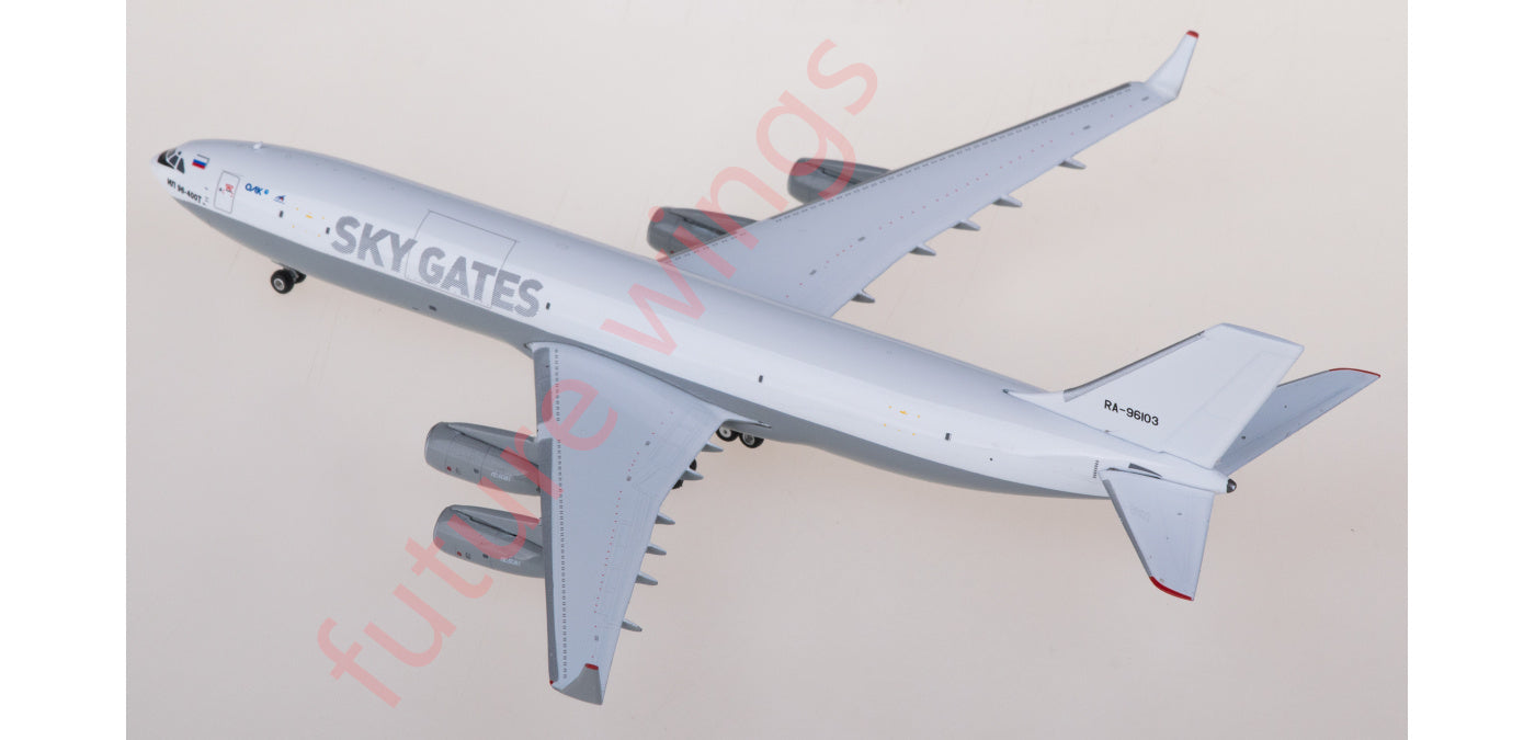 1:400 Phoenix PH11936 Sky Gates Ilyushin IL-96-400T RA-96103 Aircraft Model+Free Tractor