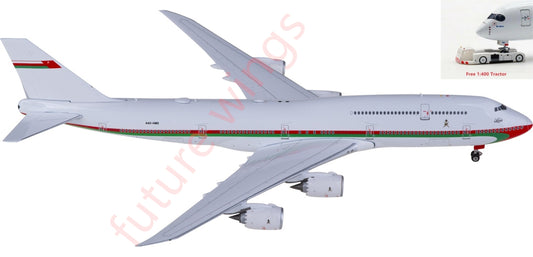 1:400 Phoenix PH11933 Oman Boeing 747-8 A4O-HMS Aircraft Model+Free Tractor