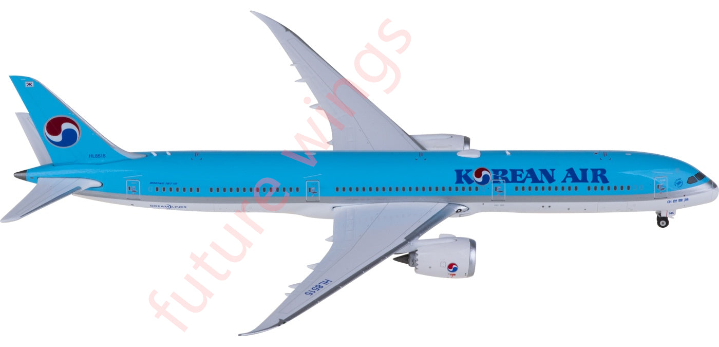 1:400 Phoenix PH04606 Korean Air Boeing 787-10 HL8515 Aircraft Model+Free Tractor